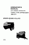 New Holland 368, 371 Operator`s Manual
