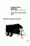 New Holland 668 Operator`s Manual