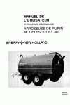 New Holland 301, 303 Operator`s Manual