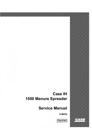 Case IH 1500 Service Manual