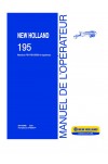 New Holland 195 Operator`s Manual