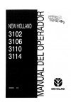 New Holland 3102, 3106, 3110, ProRotor 3114 Operator`s Manual