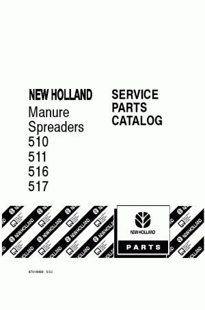 New Holland 510, 511, 516, 517 Parts Catalog