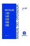 New Holland 130, 145, 185 Operator`s Manual