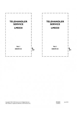 New Holland LM5030 Service Manual