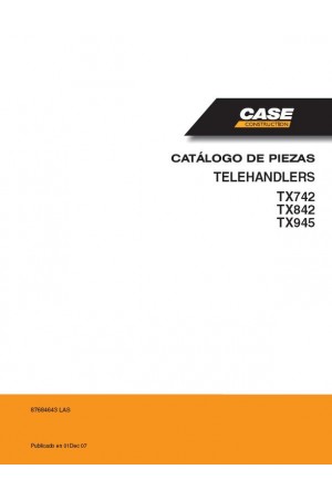 Case TX742, TX842, TX945 Parts Catalog