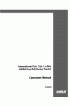 Case IH 140, 240, 340 Operator`s Manual