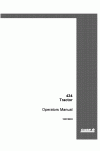 Case IH 434 Operator`s Manual