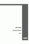 Case IH 404 Operator`s Manual