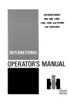 Case IH 1086, 1486, 1586, 186, 886, 986 Operator`s Manual