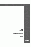 Case IH 184, CUB-184 Operator`s Manual
