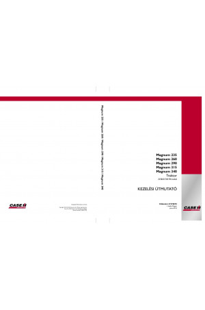 Case IH Magnum 235, Magnum 260, Magnum 290, Magnum 315, Magnum 340 Operator`s Manual