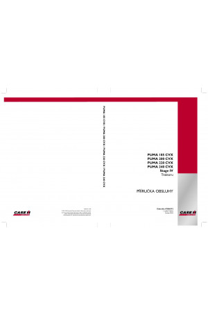 Case IH Puma 185, Puma 200, Puma 220, Puma 240 Operator`s Manual