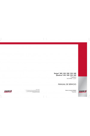 Case IH Quadtrac 450, Quadtrac 500, Quadtrac 550, Quadtrac 600, Steiger 400, Steiger 450, Steiger 500, Steiger 550, Steiger 600 Service Manual