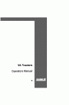 Case IH VA Operator`s Manual