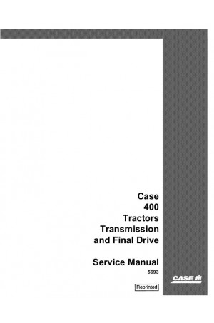 Case IH 400 Service Manual