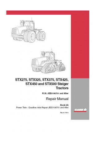 Case IH STX275, STX325, STX375, STX425, STX450, STX500 Service Manual