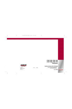 Case IH 120, 130, 150, 170 Operator`s Manual