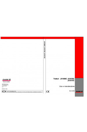 Case IH JX1060C, JX1070C, JX1075C Operator`s Manual