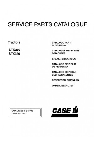 Case IH STX280, STX330 Parts Catalog