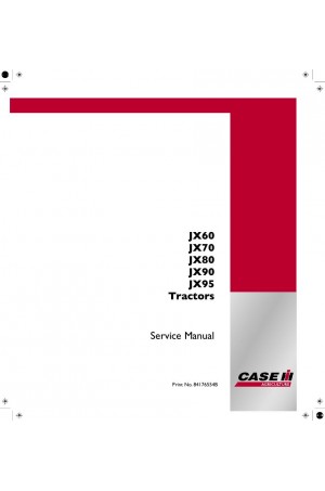 Case IH JX60, JX70, JX80, JX90, JX95 Service Manual