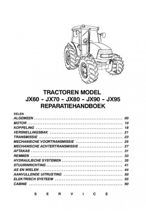 Case IH JX60, JX70, JX80, JX90, JX95 Service Manual