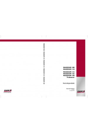 Case IH 100-140 Operator`s Manual