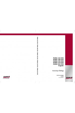 Case IH Puma 165, Puma 180, Puma 195, Puma 210, Puma 225 Operator`s Manual