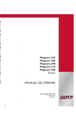 Case IH Magnum 235, Magnum 260, Magnum 290, Magnum 315, Magnum 340 Operator`s Manual
