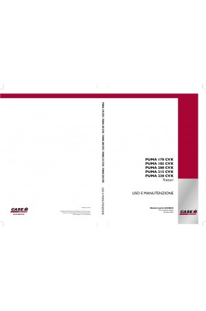 Case IH Puma 170, Puma 185, Puma 200, Puma 215, Puma 230 Operator`s Manual