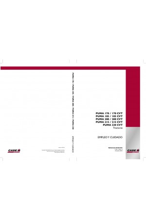 Case IH Puma 170, Puma 185, Puma 200, Puma 215 Operator`s Manual