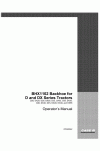 Case IH BHX1102, D Operator`s Manual