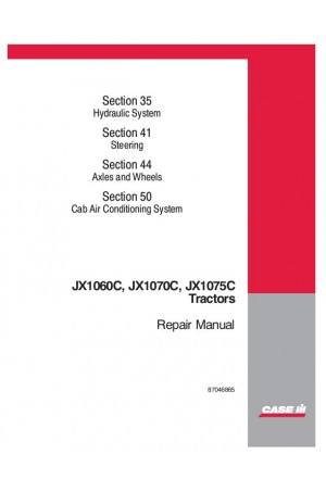 Case IH 4, JX1060C, JX1070C, JX1075C Service Manual