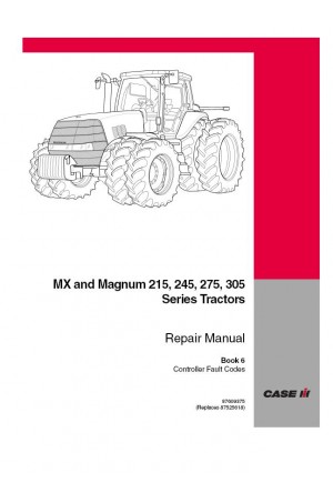 Case IH MX215, MX245, MX275, MX305 Service Manual