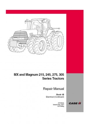 Case IH Magnum 215, Magnum 245, Magnum 275, Magnum 305 Service Manual