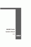 Case IH 244, 245, 254, 255 Operator`s Manual