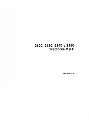 Case IH 2100, 2120, 2130, 2140, 2150 Operator`s Manual