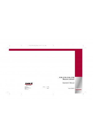 Case IH 5120, 5130, 5140, 5150 Operator`s Manual