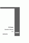 Case IH 72F Operator`s Manual