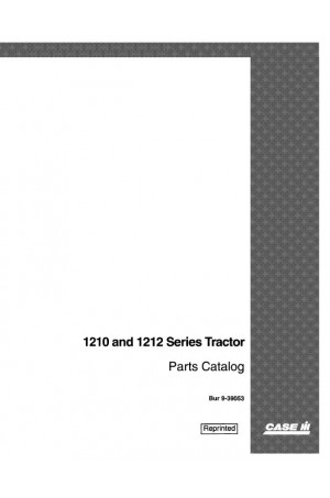 Case IH 1210, 1212 Parts Catalog