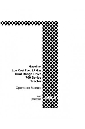 Case IH 700 Operator`s Manual
