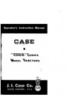 Case IH 200B Operator`s Manual