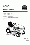 New Holland GT65, GT75, GT85, GT95 Service Manual