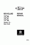 New Holland 87, 88, TR86 Service Manual