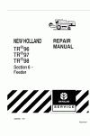 New Holland TR96, TR97, TR98 Service Manual