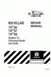 New Holland 12, TR96 Service Manual