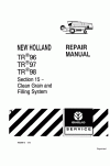 New Holland 15, TR96 Service Manual