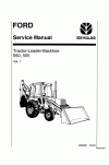 New Holland 550, 555 Service Manual
