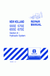 New Holland 555E, 575E, 655E, 675E, 8 Service Manual