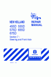 New Holland 455D, 555D, 575D, 655D, 675D Service Manual